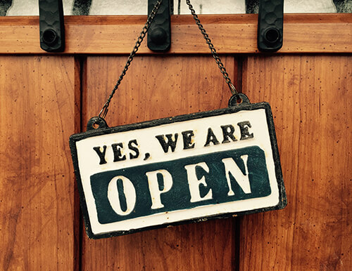 open